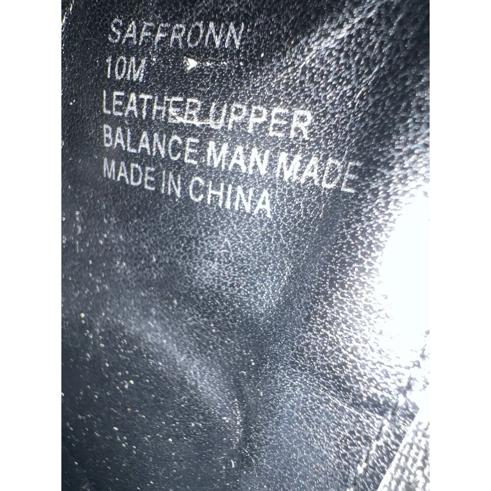 Steve Madden Saffronn Platform Boots Size 10 Black Leather‎ Ankle Booties - Picture 6 of 10